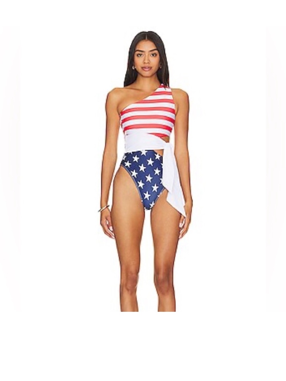 Patriotic Beach Riot USA one piece swimsuit